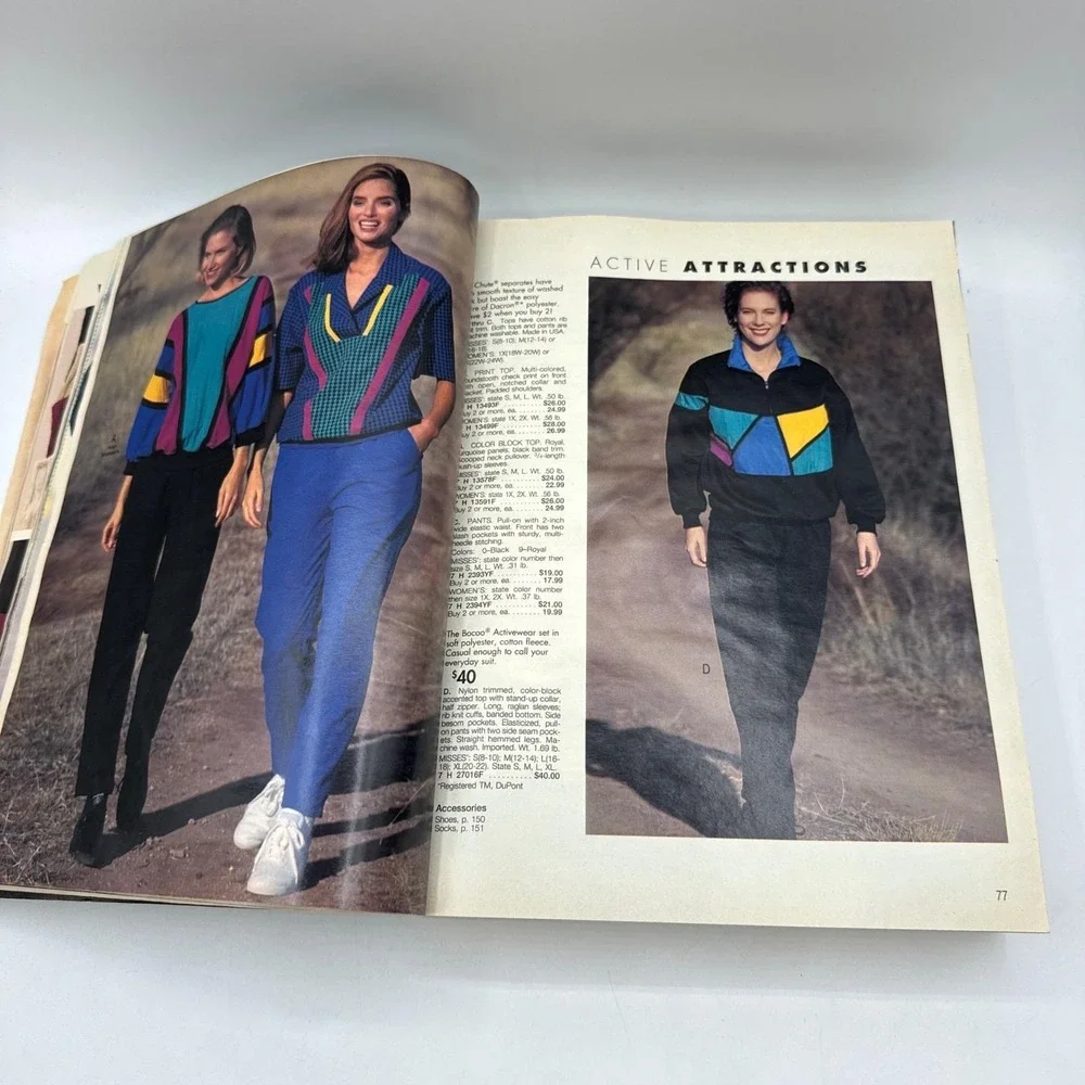 Sears 1992-1993 Fall Winter Annual Catalog Vintage 90s Fashion Home Book Edition
